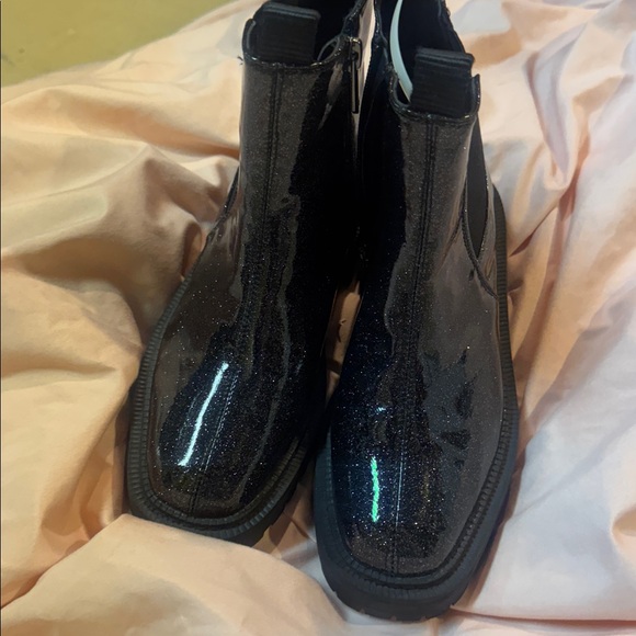 Sam Edelman girls glitter boots - Picture 2 of 4